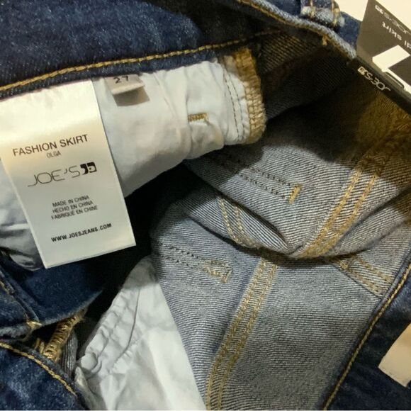 NWT JOE'S Jeans Olga High-Rise Skirt size 27 - Picture 8 of 9